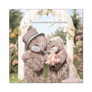 3D svatební přání Me To You Albi