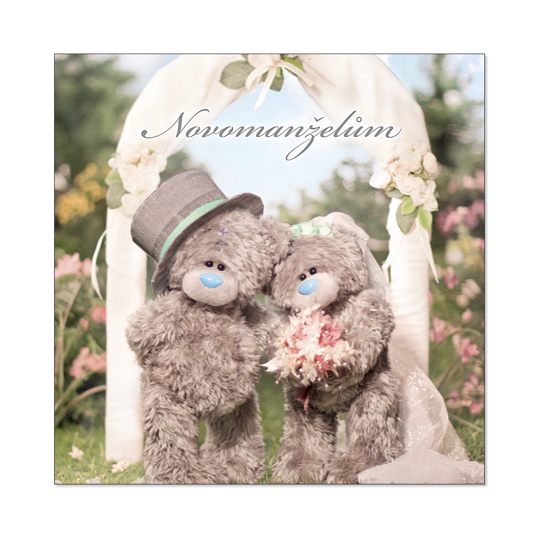 3D svatební přání Me To You Albi