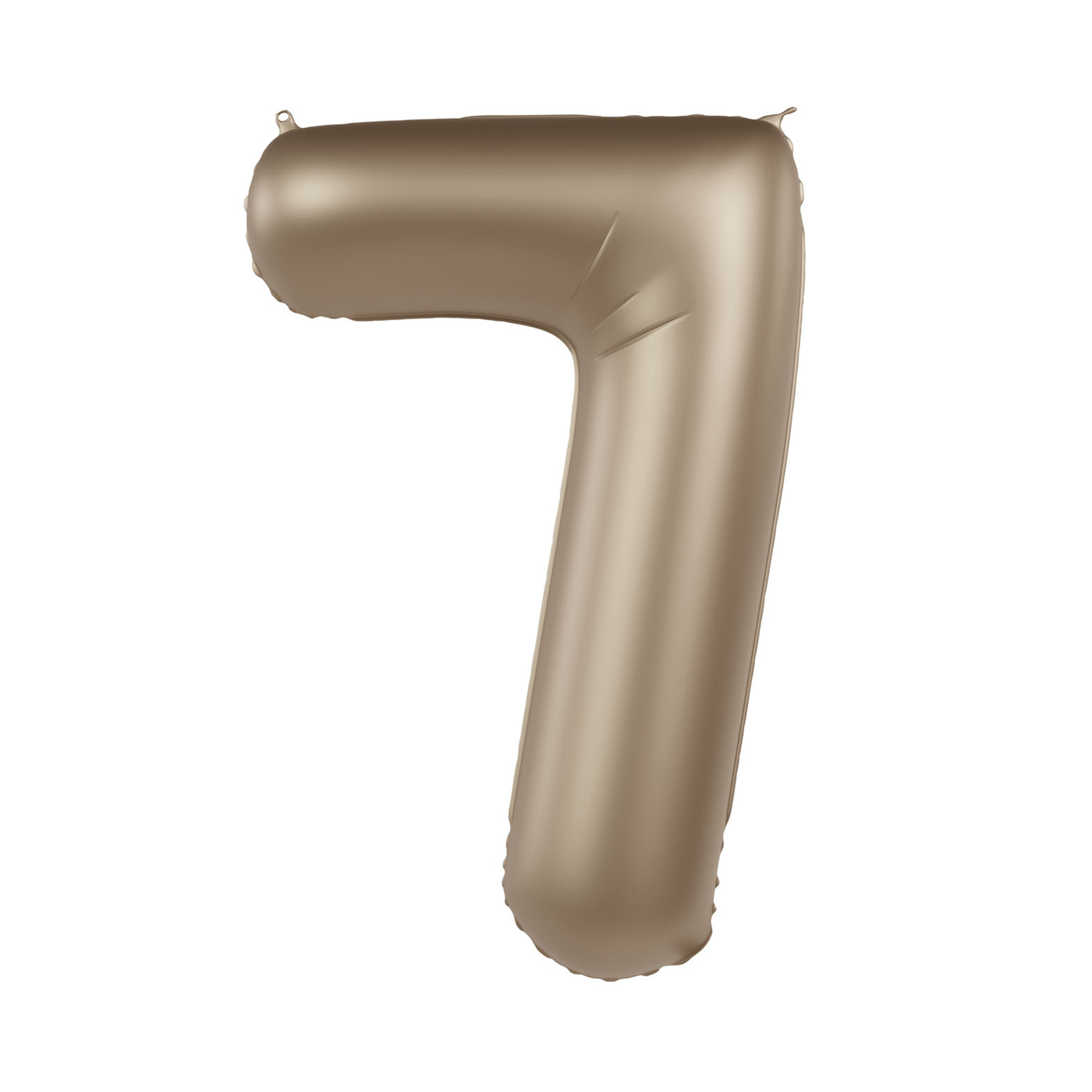 Balónek fóliový 86 cm zlatý matný číslo 7 Albi