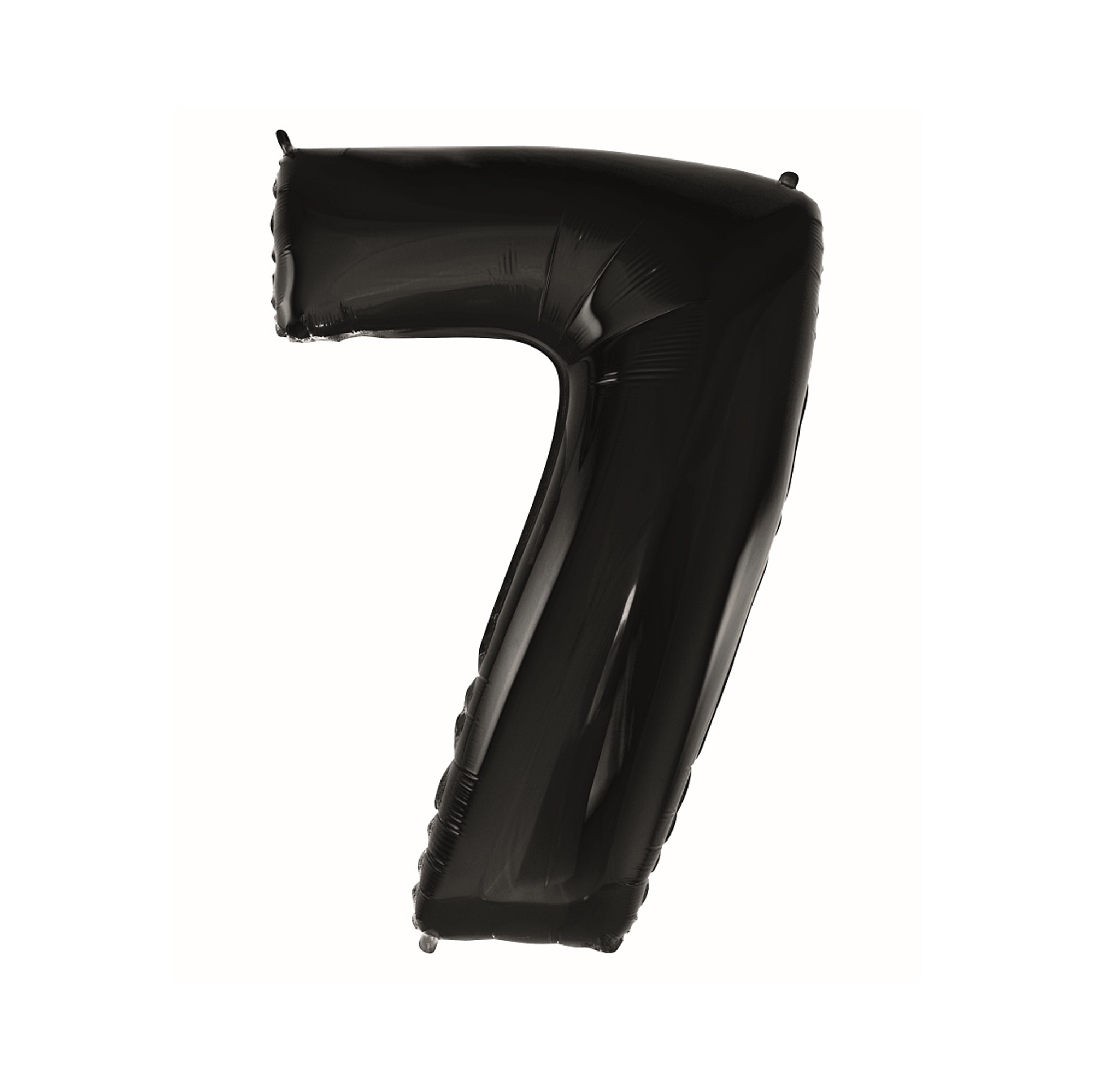 Balónek fóliový 92 cm černý číslo 7 Albi