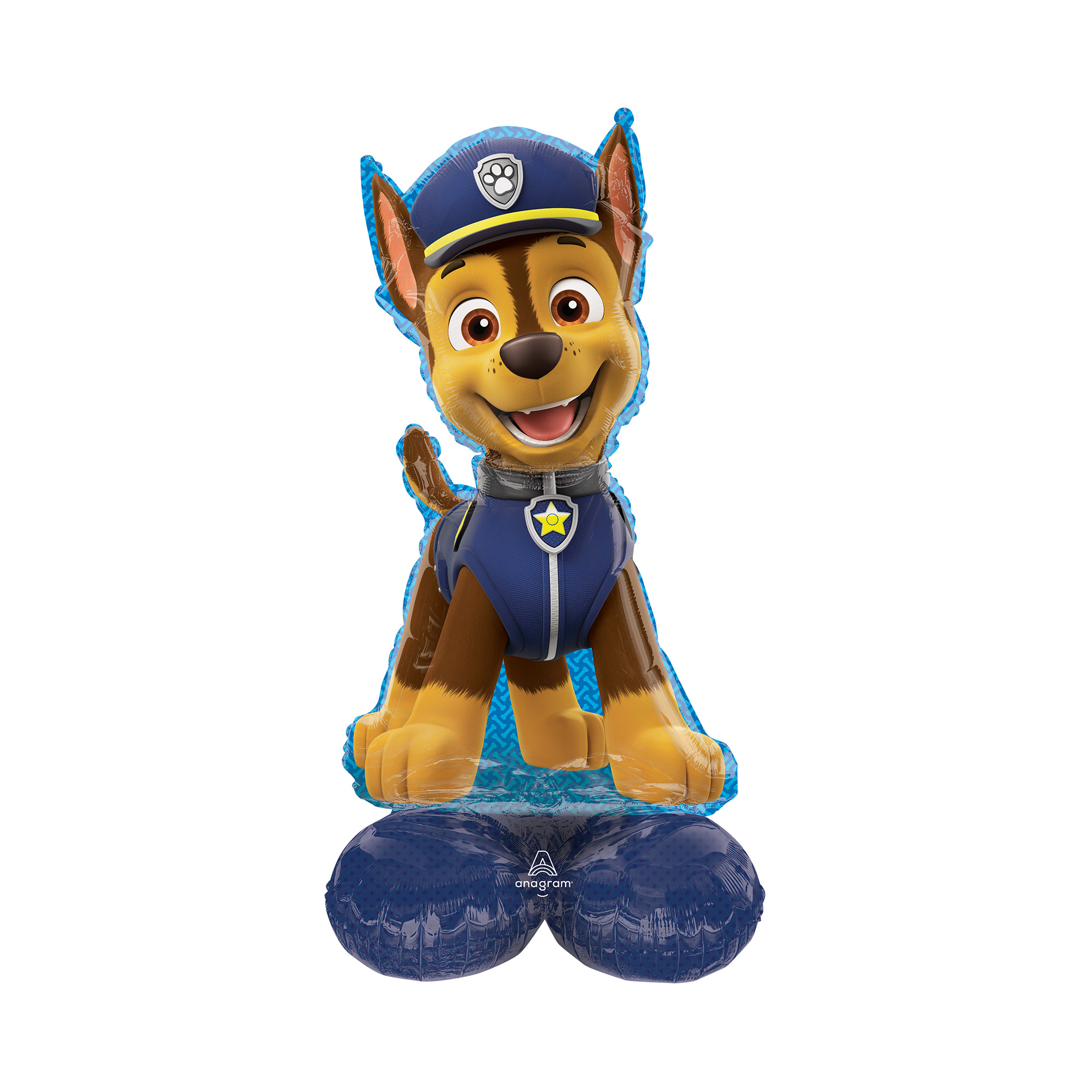 Balónek fóliový AirLoonz Tlapková patrola Chase 48 × 91 cm Albi