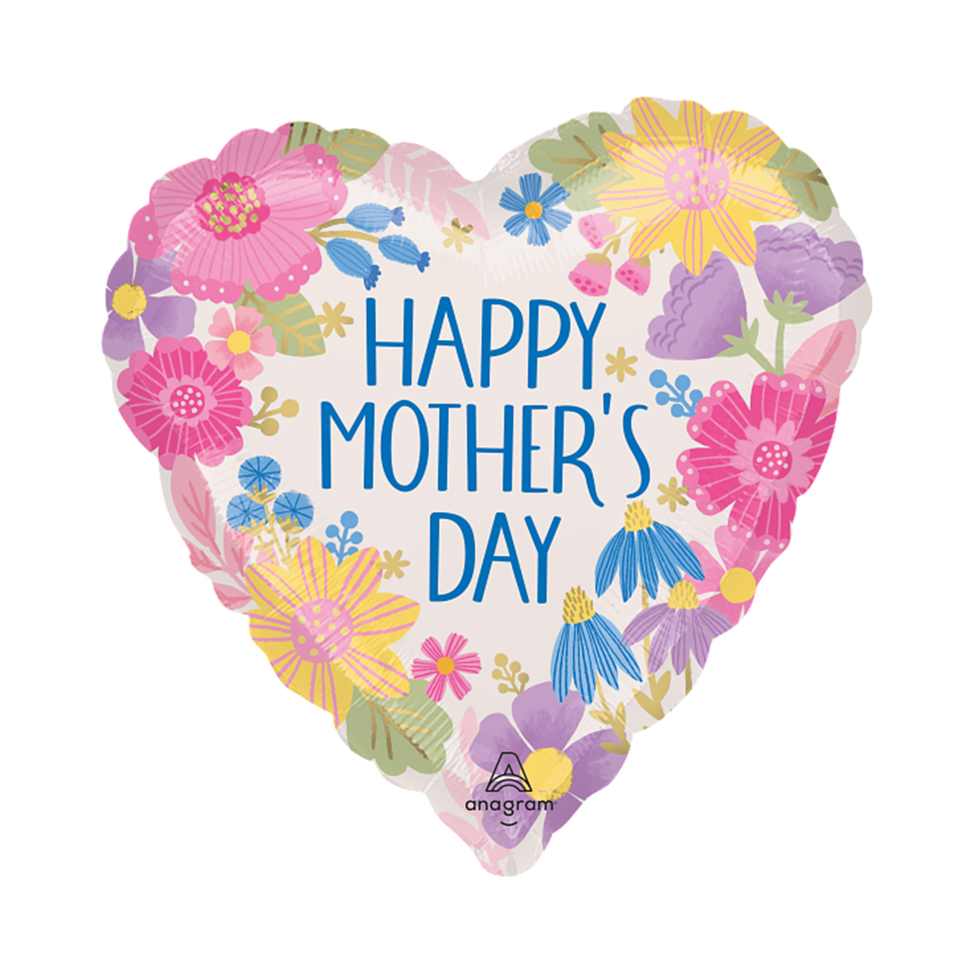 Balónek fóliový Den matek srdce Albi