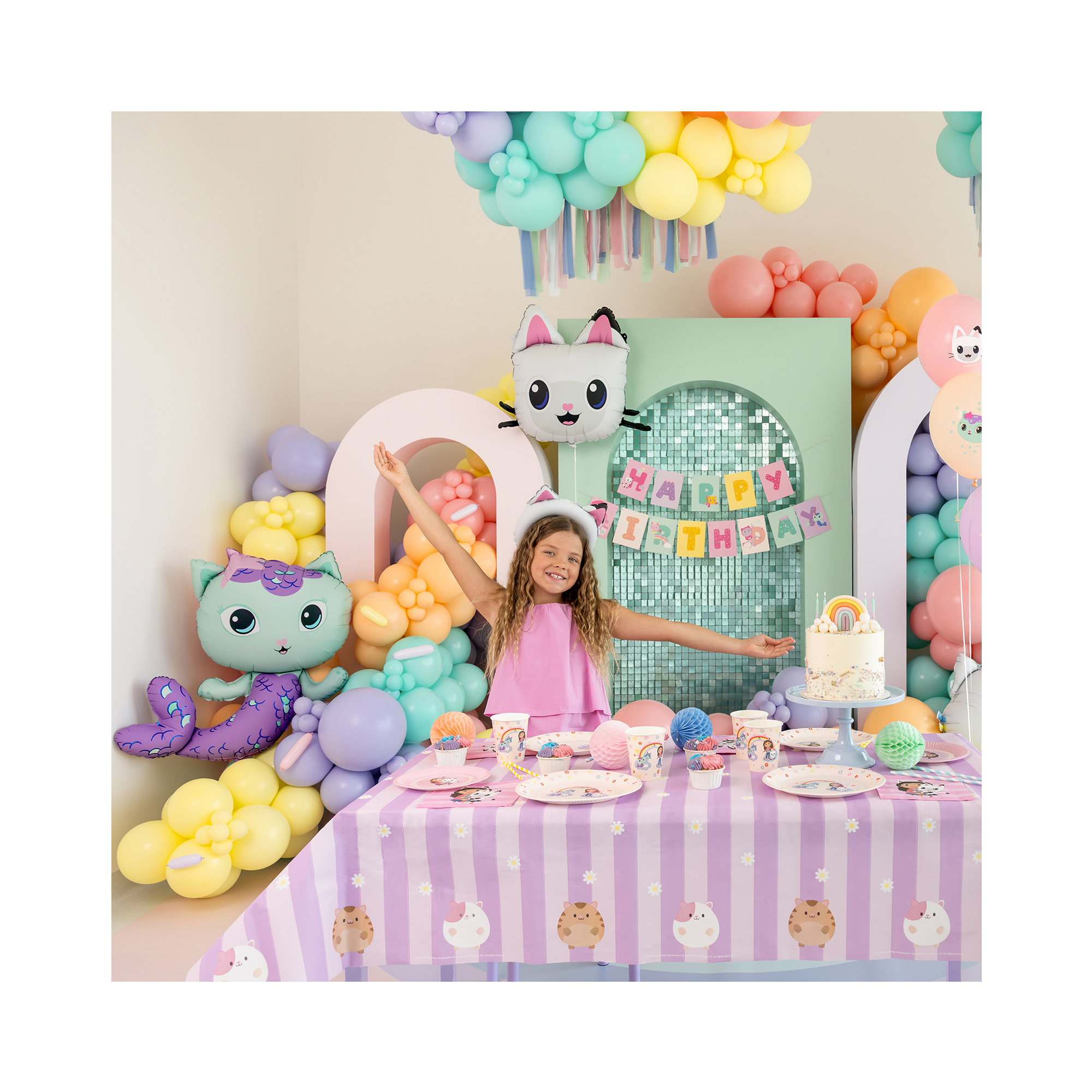 Balónek fóliový Gábinin kouzelný domek Rybočka Albi - Obrázek 3