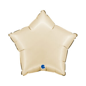 Balónek fóliový Hvězda krémová matná Albi