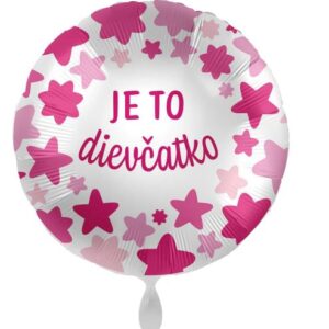 Balónek fóliový Je to dievčatko Albi