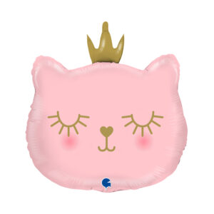 Balónek fóliový Kočka s korunkou Albi