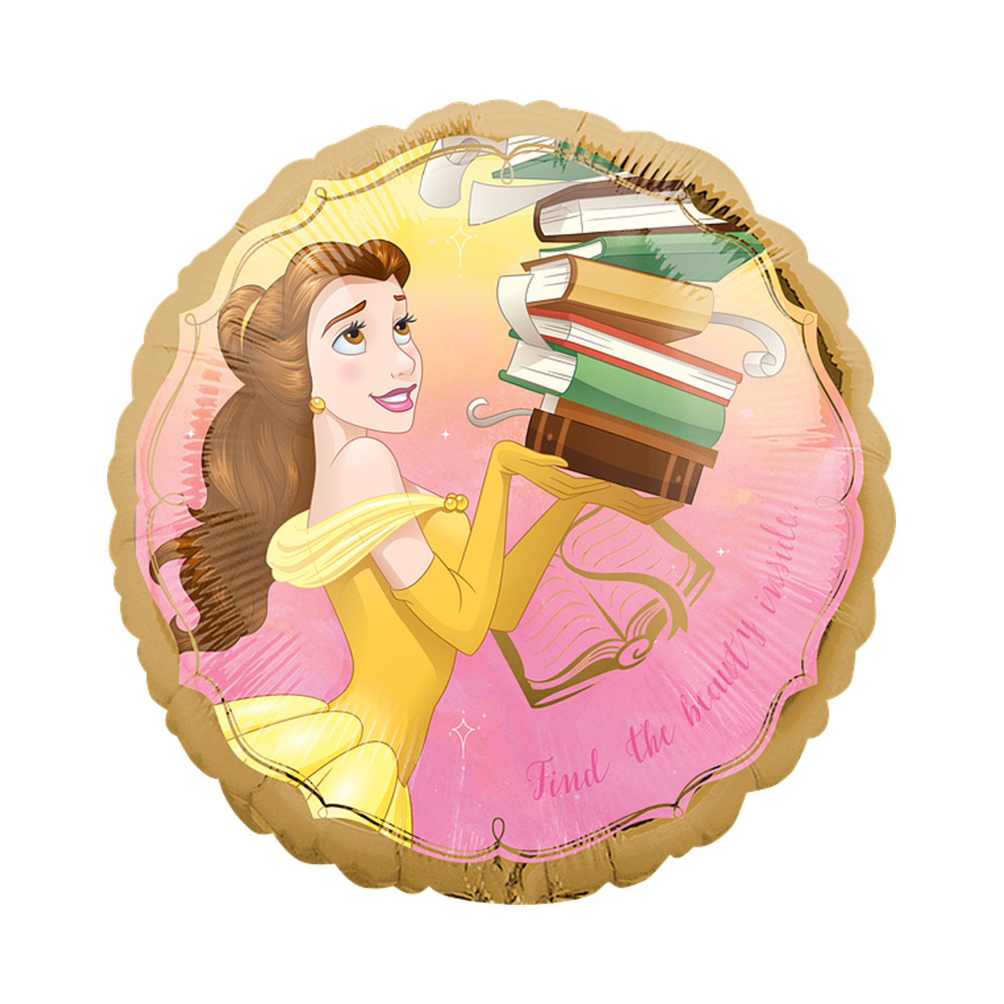 Balónek fóliový Kráska Belle kolo Albi