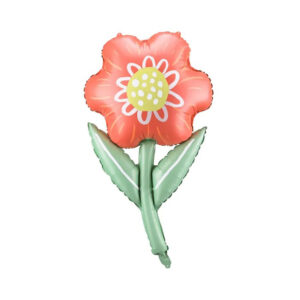 Balónek fóliový Květina červená Albi