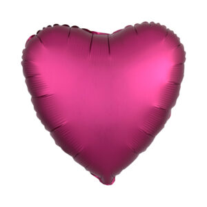 Balónek fóliový Srdce vínové matné Albi