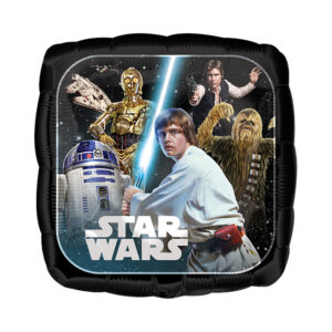 Balónek fóliový Star Wars čtverec Albi