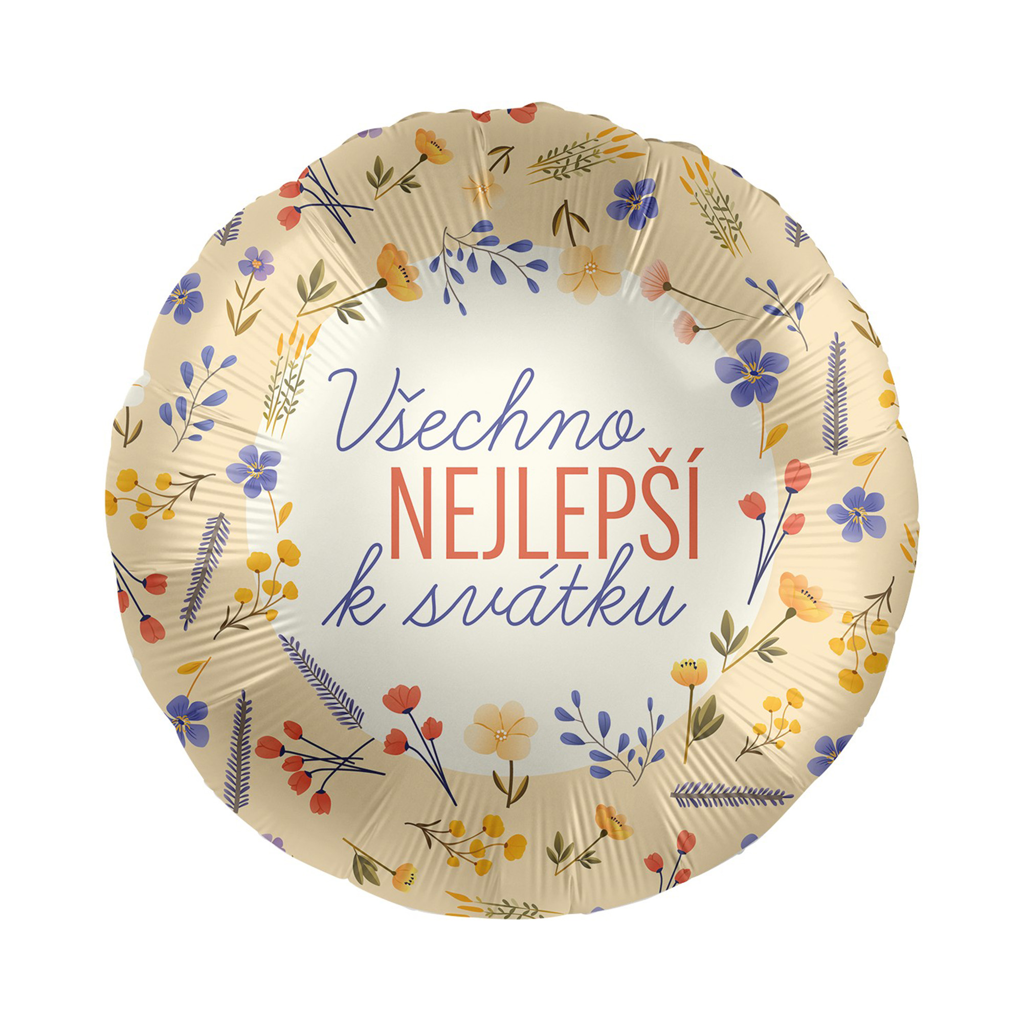 Balónek fóliový Všechno nejlepší k svátku Albi