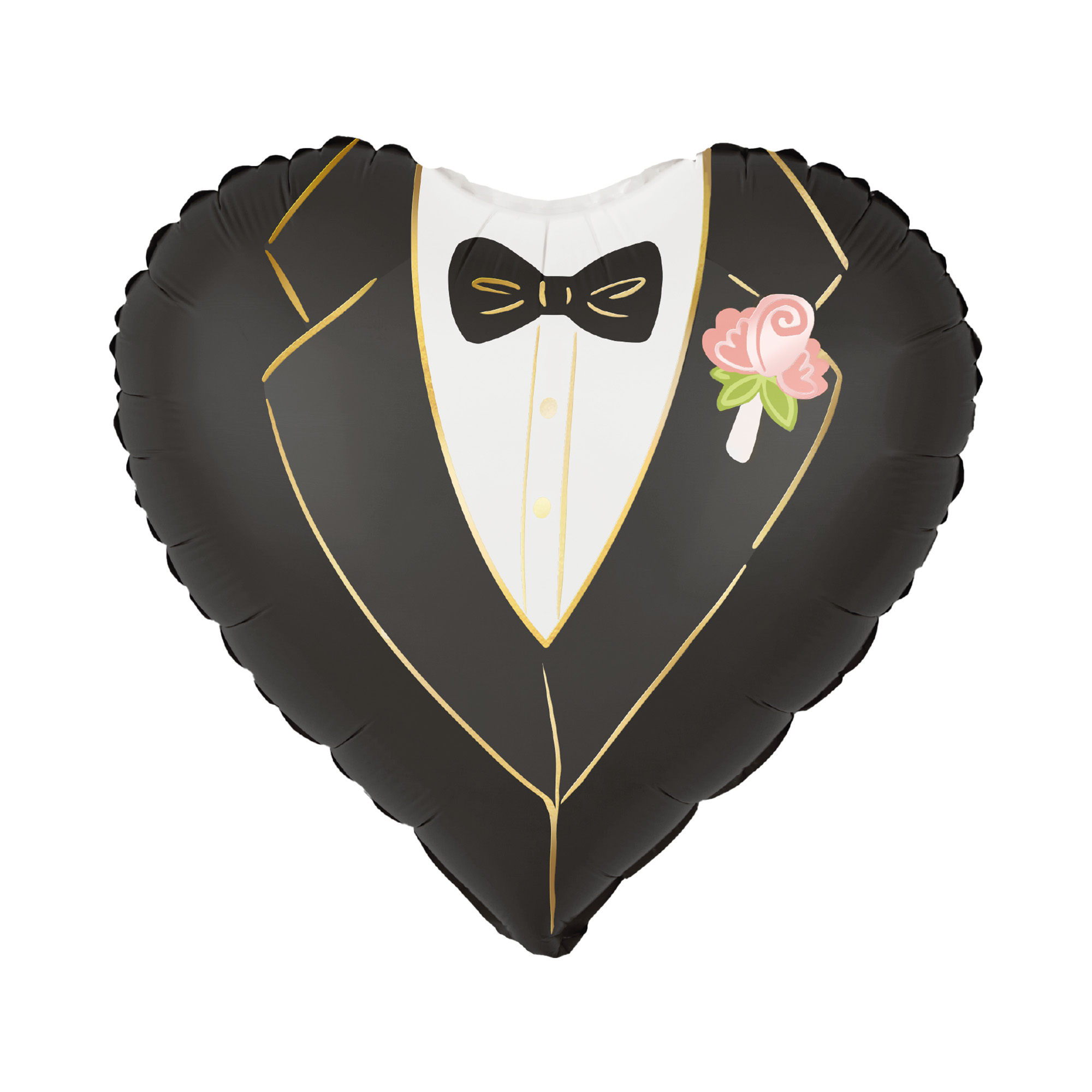 Balónek fóliový Ženich srdce Albi