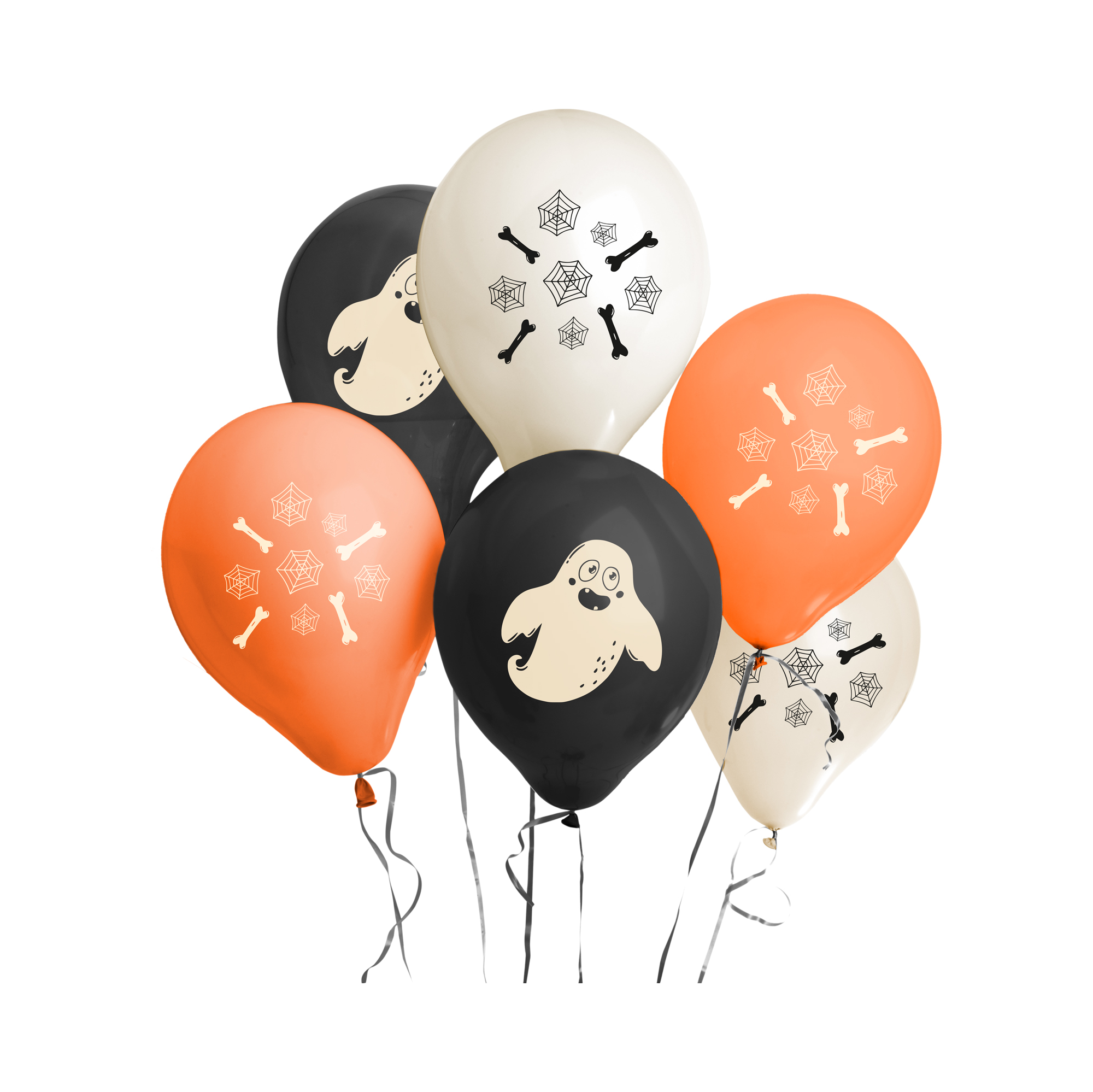 Balónky latexové Halloween 6 ks Albi