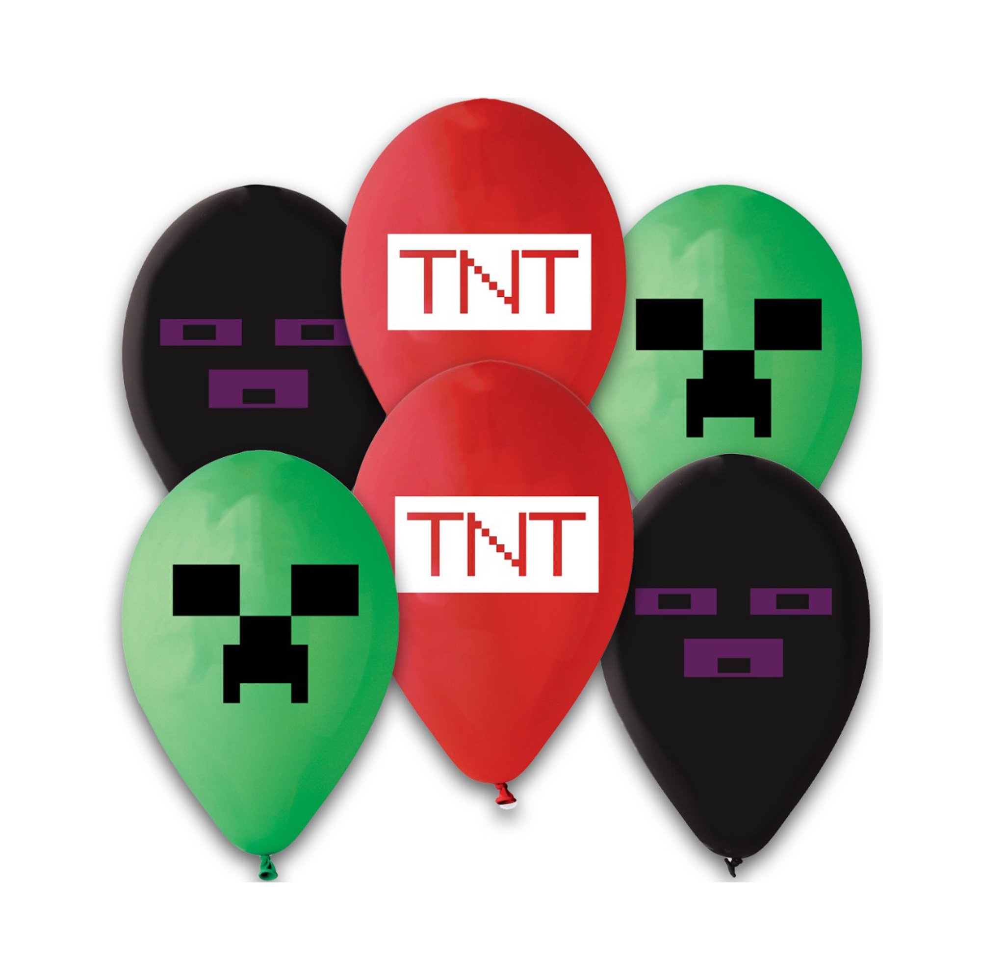 Balónky latexové Minecraft 6 ks Albi