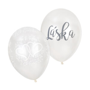 Balónky latexové Svatba 6 ks Albi