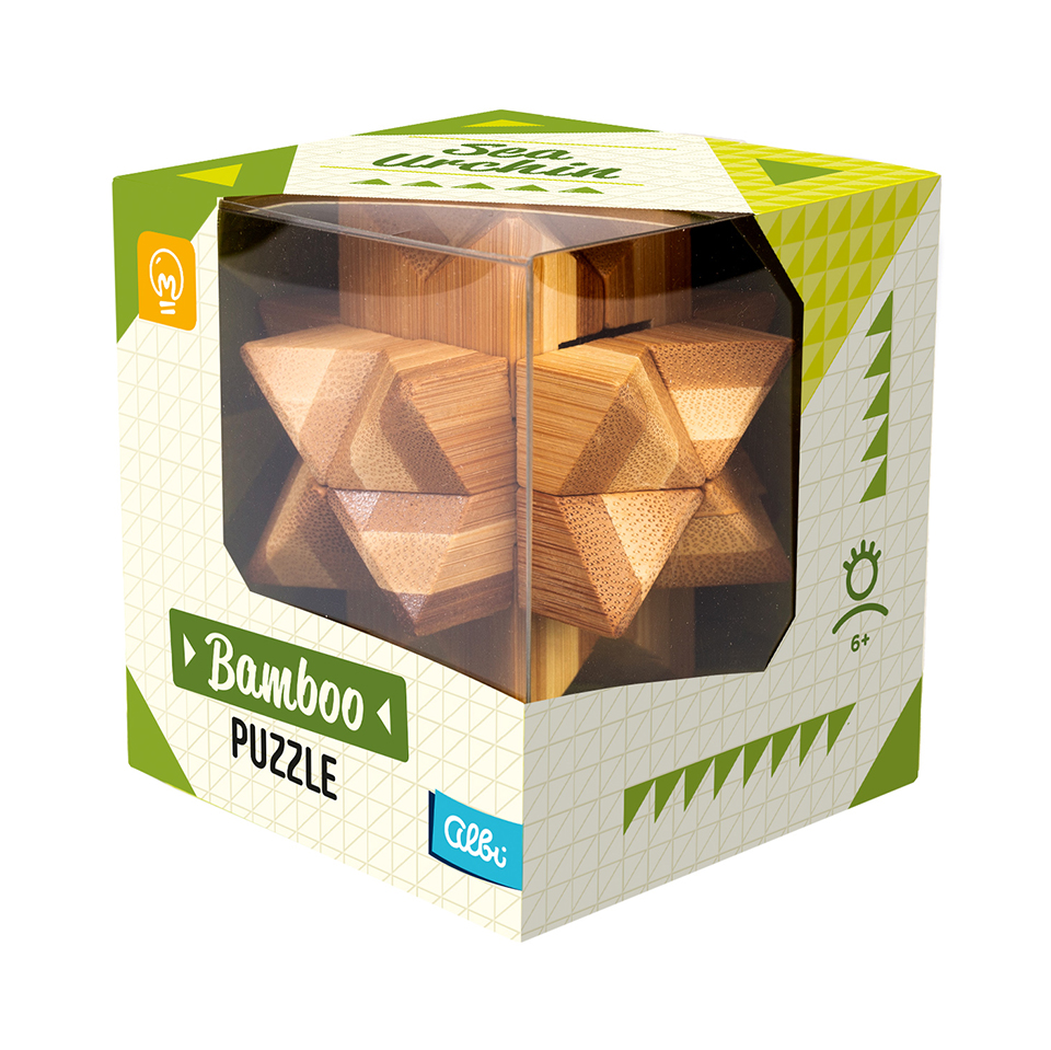 Bambusový hlavolam - Hvězdice Albi