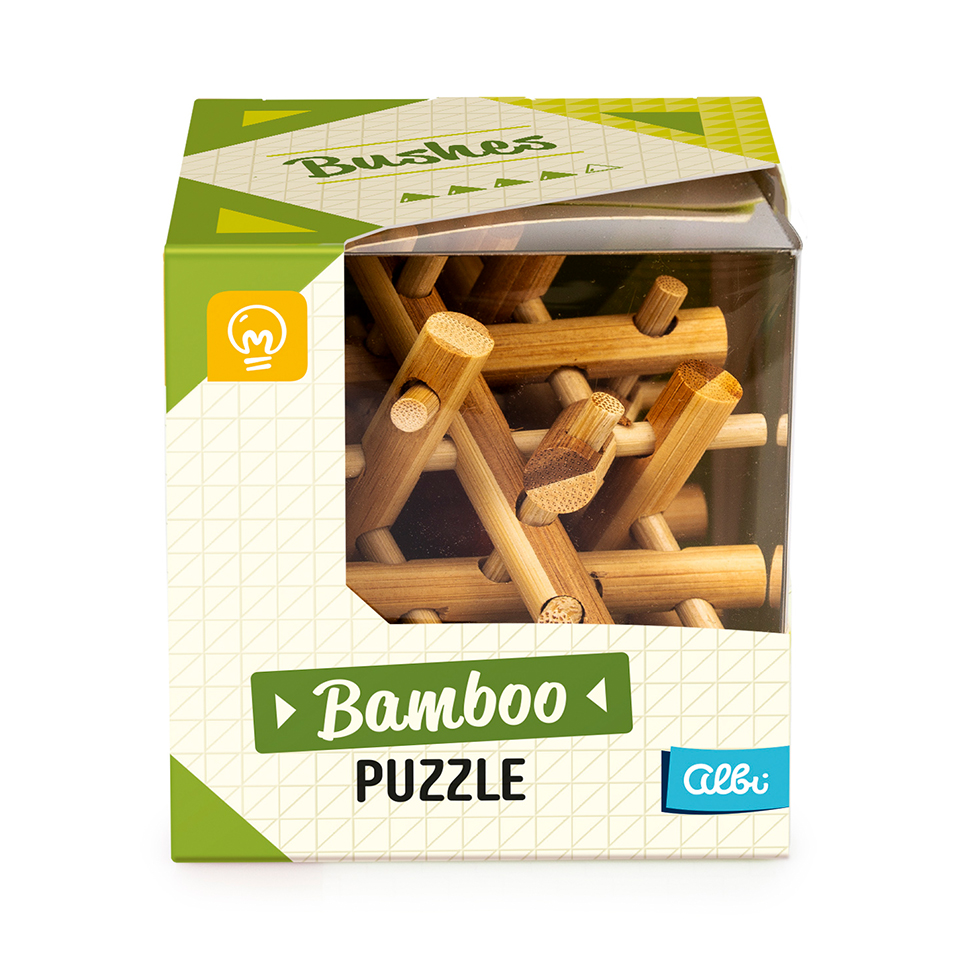 Bambusový hlavolam - Ježek Albi - Obrázek 2