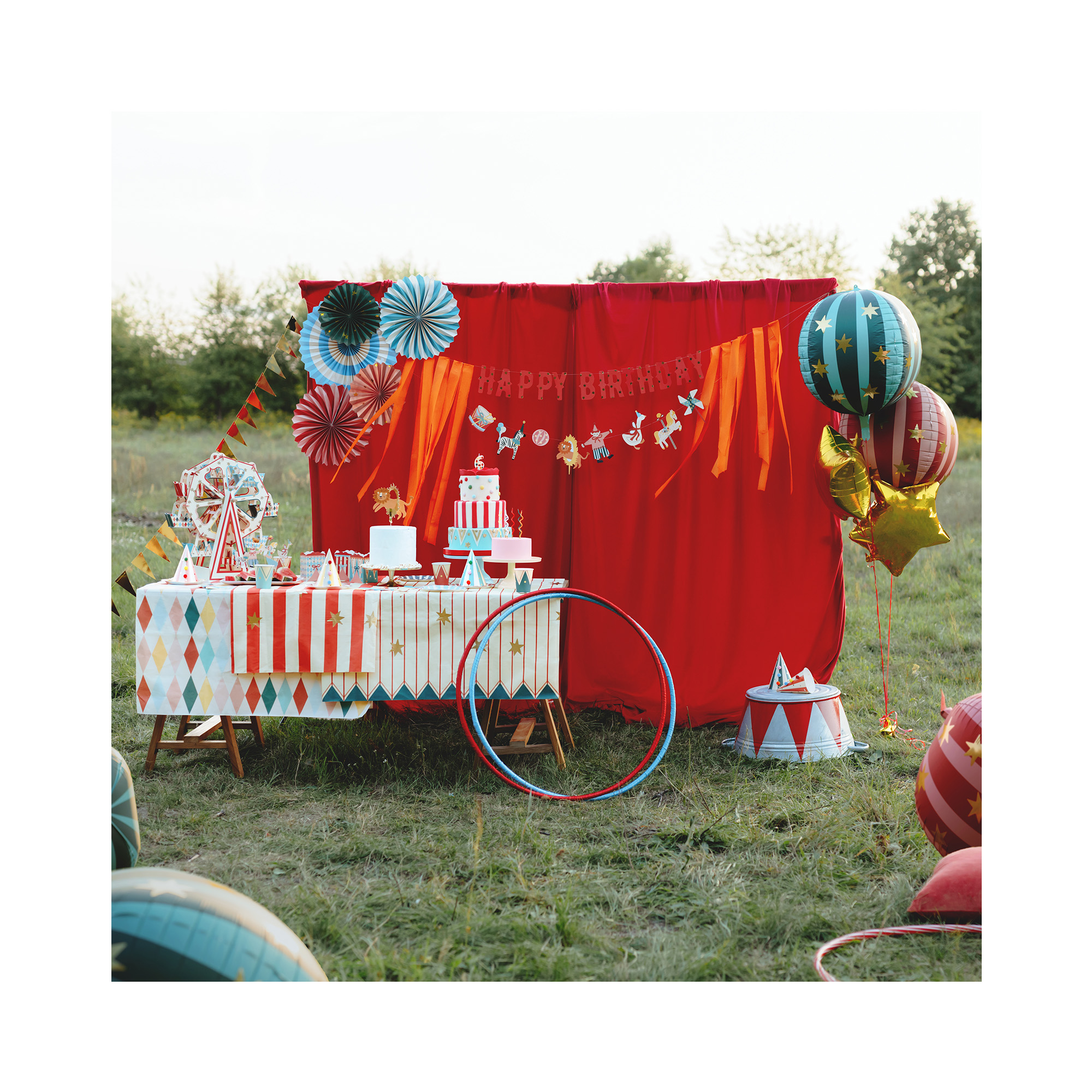 Banner Happy Birthday Cirkus Albi - Obrázek 3