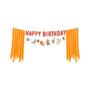 Banner Happy Birthday Cirkus Albi