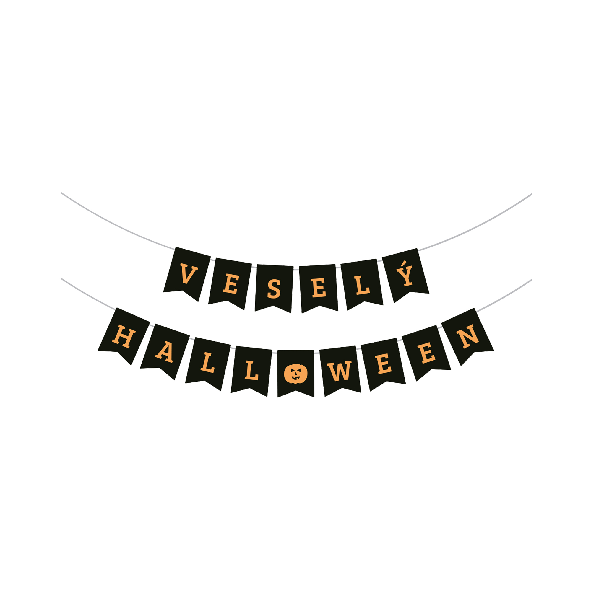 Banner Veselý Halloween Albi