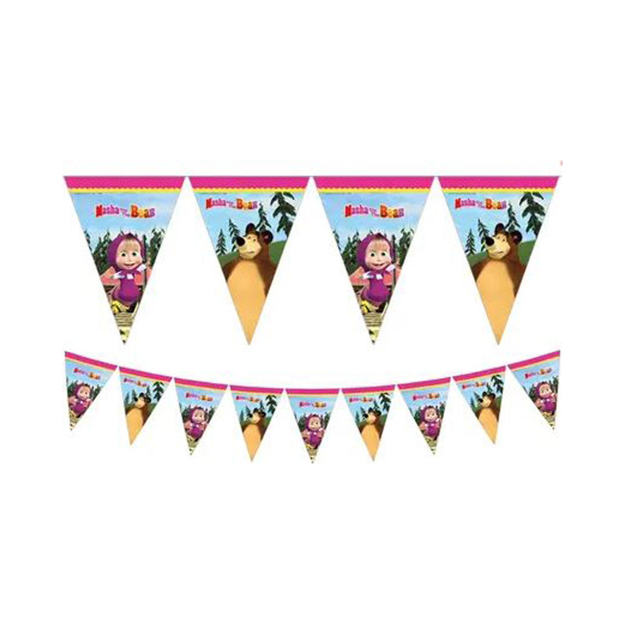 Banner vlajky Máša a medvěd Albi