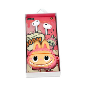 Bezdrátová sluchátka LABUBU - růžová Asialite