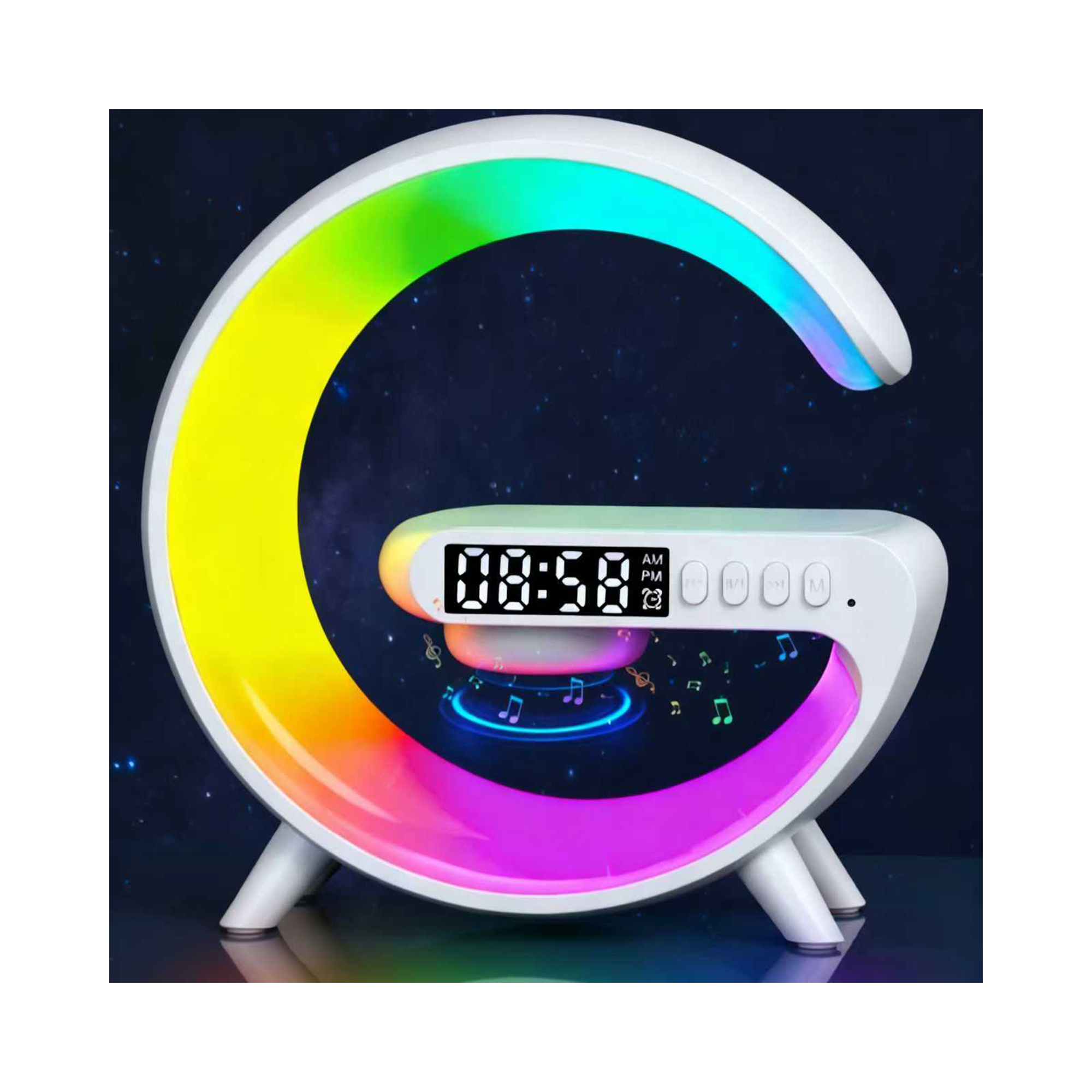 Bílá multifunkční lampa Asialite - Obrázek 2