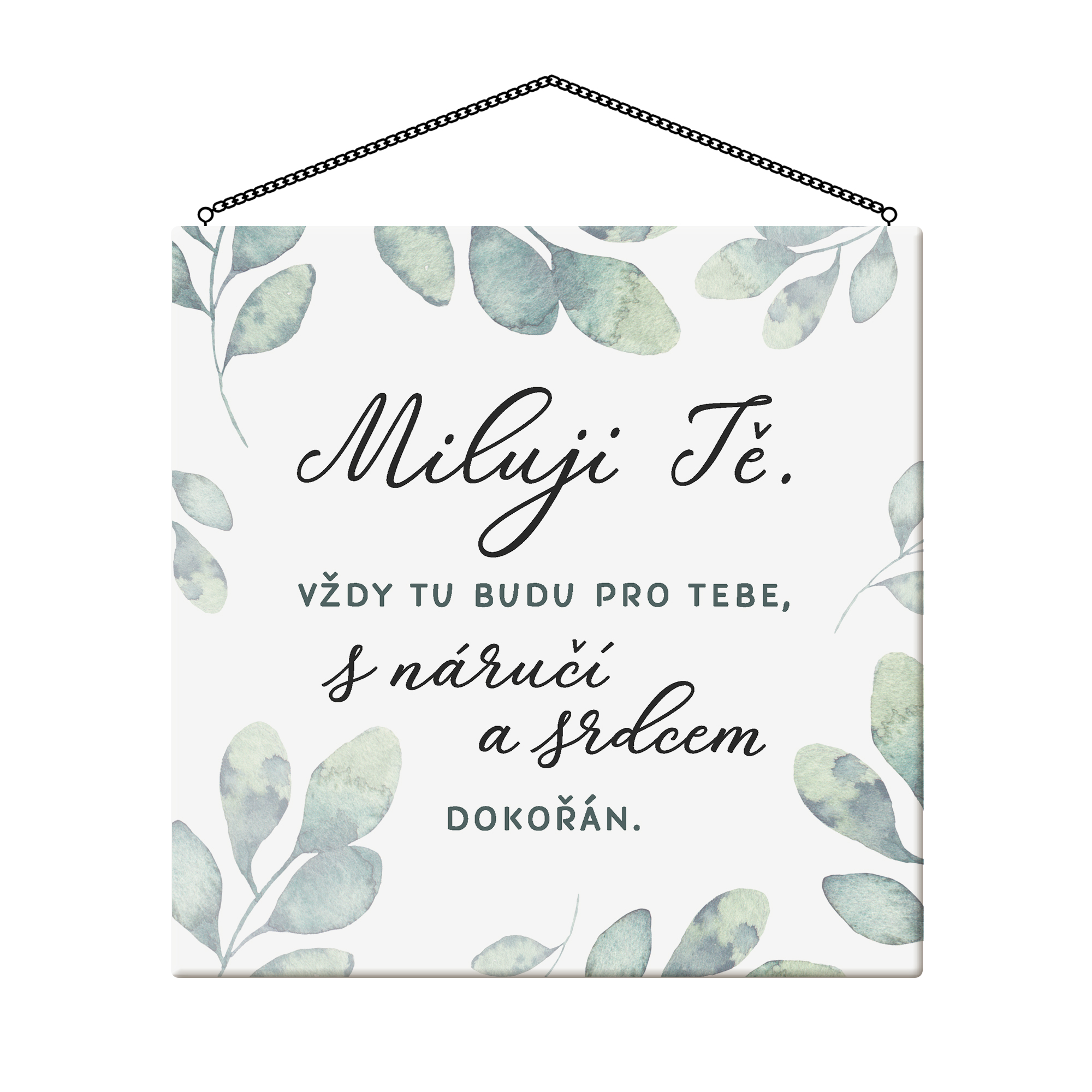 Cedulka - Miluji Tě Albi