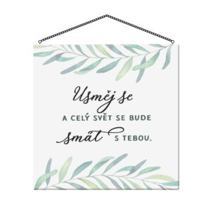 Cedulka - Usměj se Albi