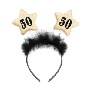 Čelenka Jubileum 50 let černá Albi