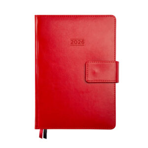 Červený manažerský diář Albi