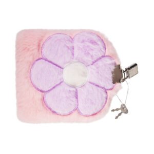 Chlupatý blok se zámkem - Kytka Albi