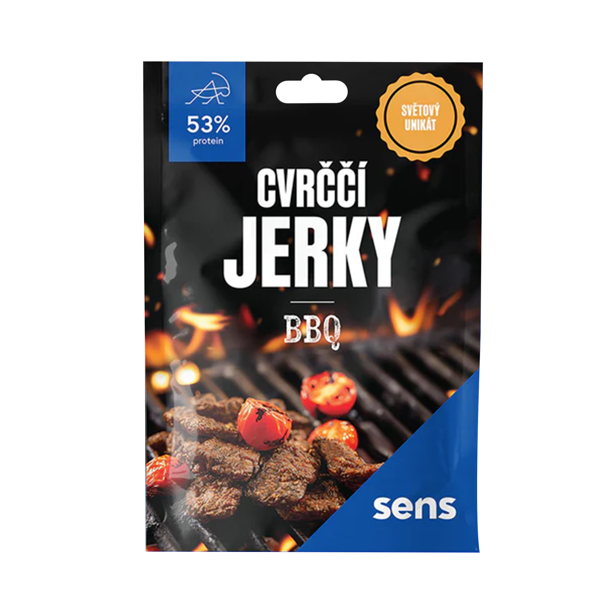 Cvrččí Jerky - BBQ 25 g Sens