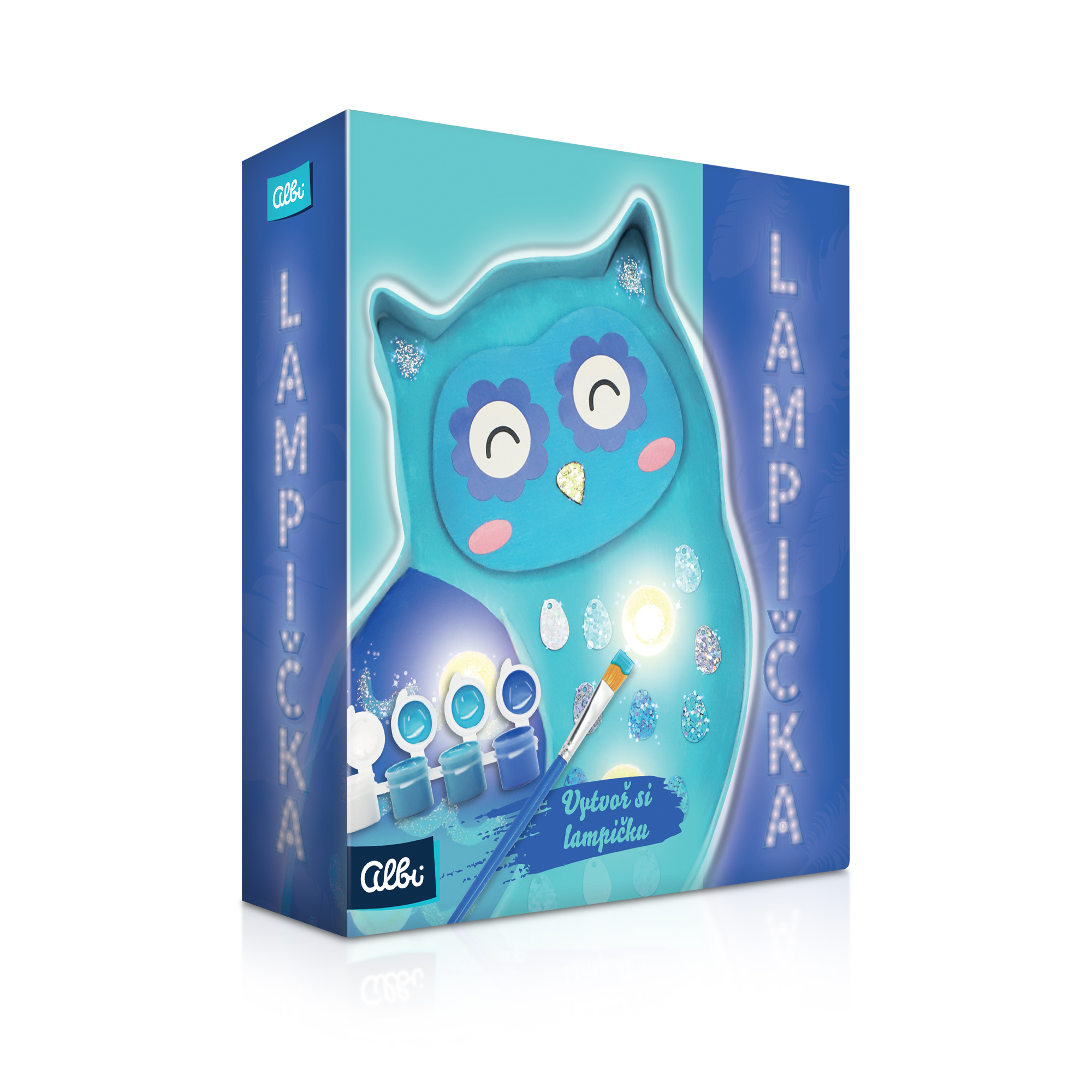 DIY Lampička - Sova Albi