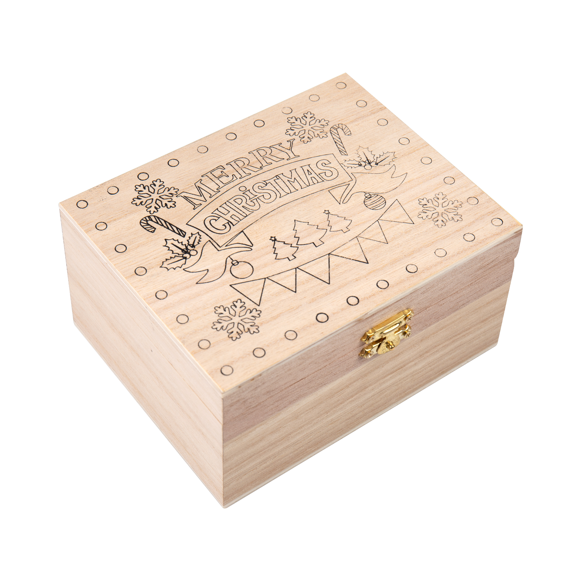 DIY Vánoční dřevěná šperkovnice Albi - Obrázek 2