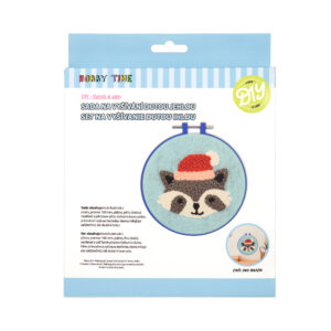 DIY Vyšívání pro pokročilé - Mýval Albi