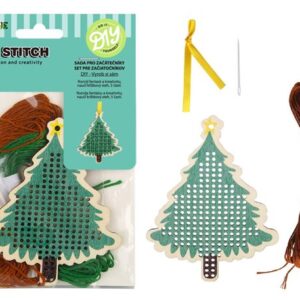 DIY Vyšívání pro začátečníky - Stromeček Albi