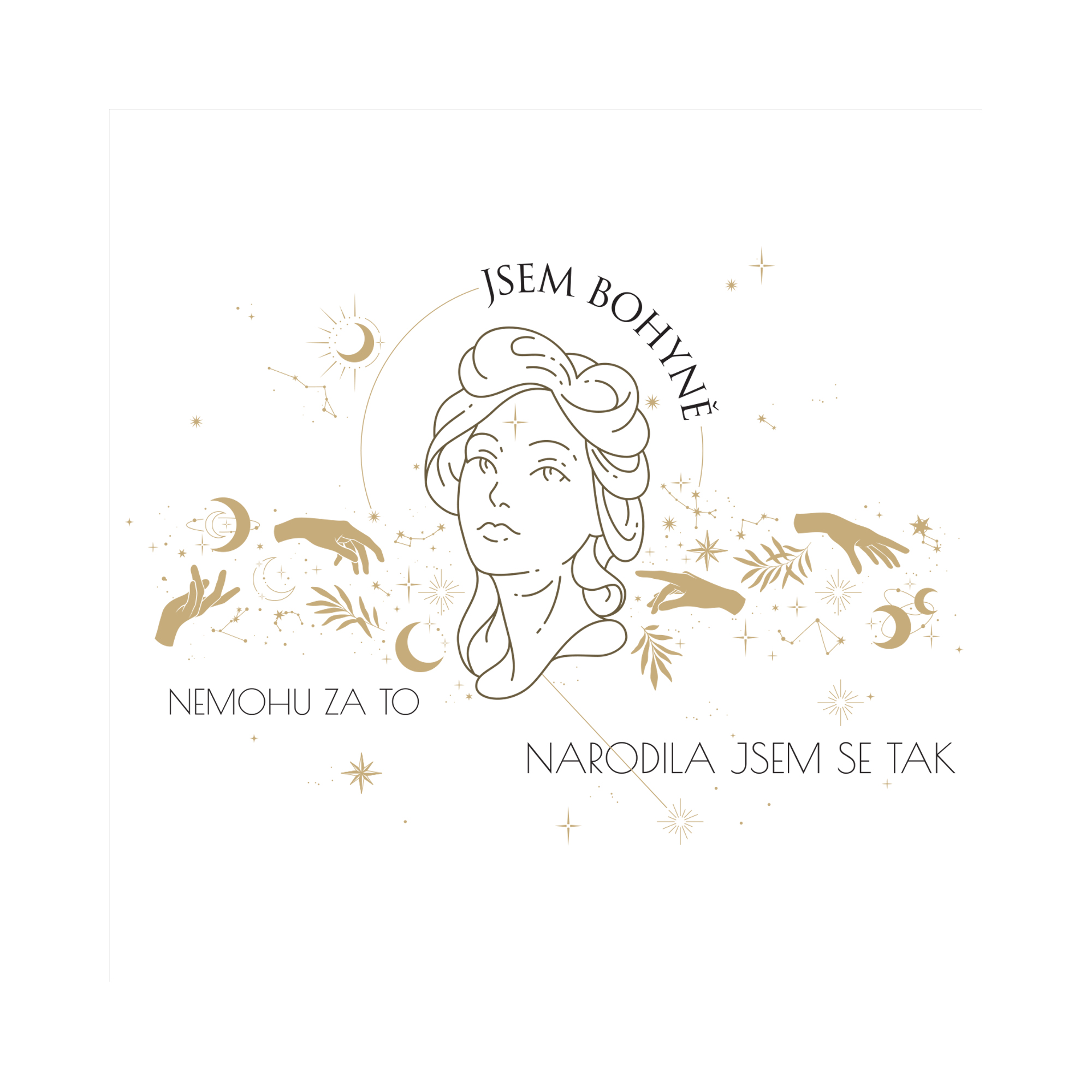 Dámské tričko - Jsem bohyně, vel. M Albi - Obrázek 2