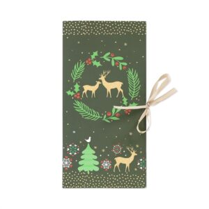 Dárková krabička - Vánoční zelená Albi