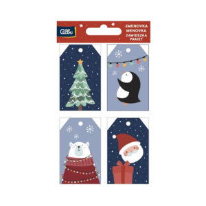 Dárková visačka 12 ks - Roztomilé Vánoce pro kluka Albi