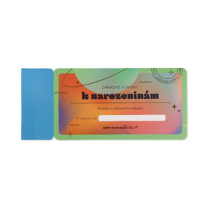 Dárkové kupony k narozeninám Albi