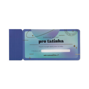 Dárkové kupony pro tatínka Albi