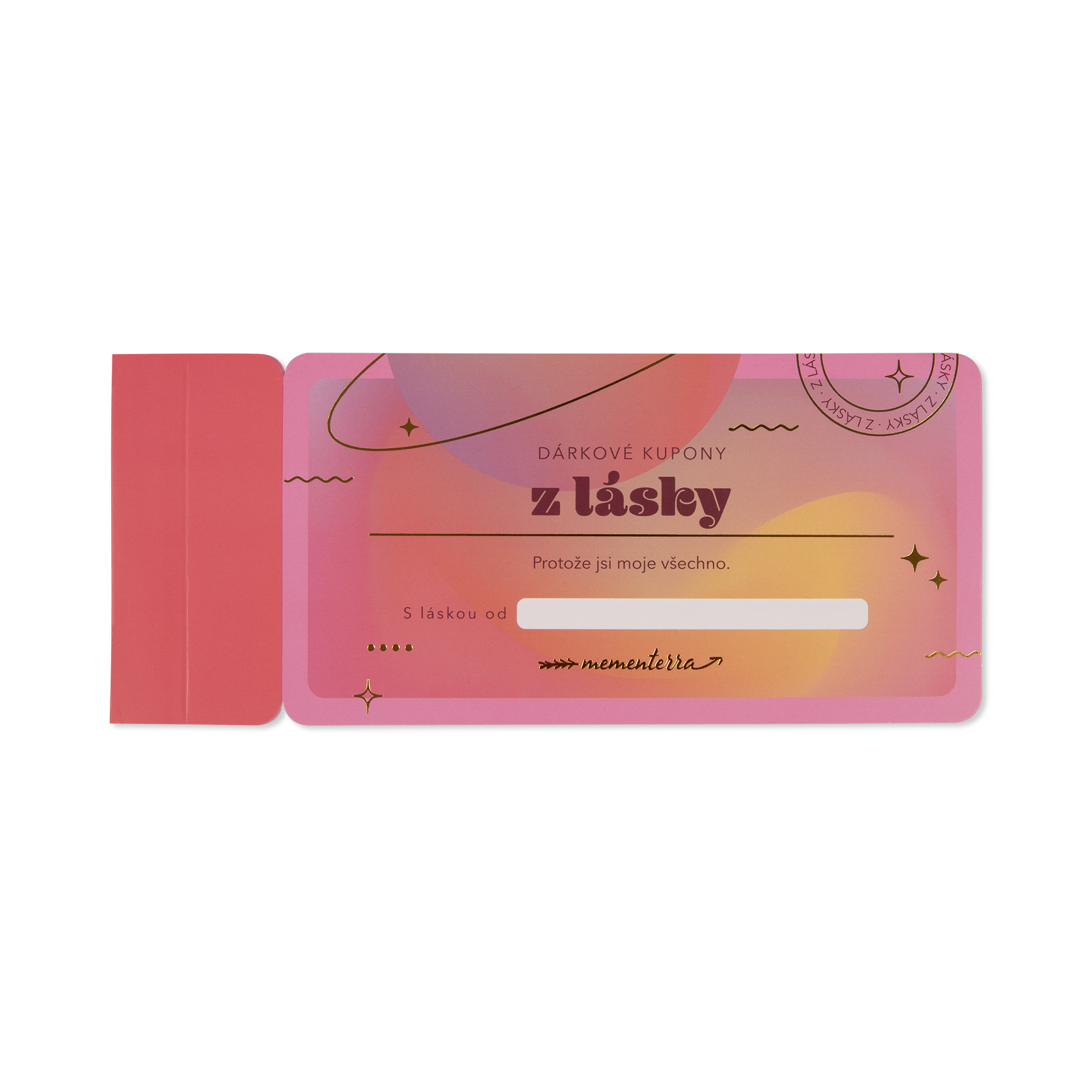 Dárkové kupony z lásky Albi