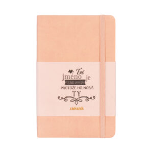 Dárkový journal blok - Nejkrásnější jméno Albi