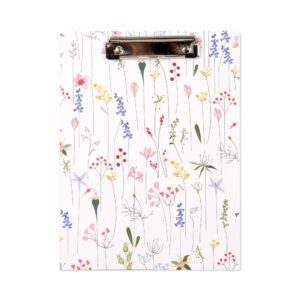 Desky s klipem A4 - Luční květy Albi