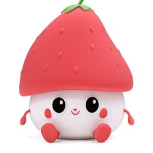 Dětská silikonová lampička - Červená jahoda Albi