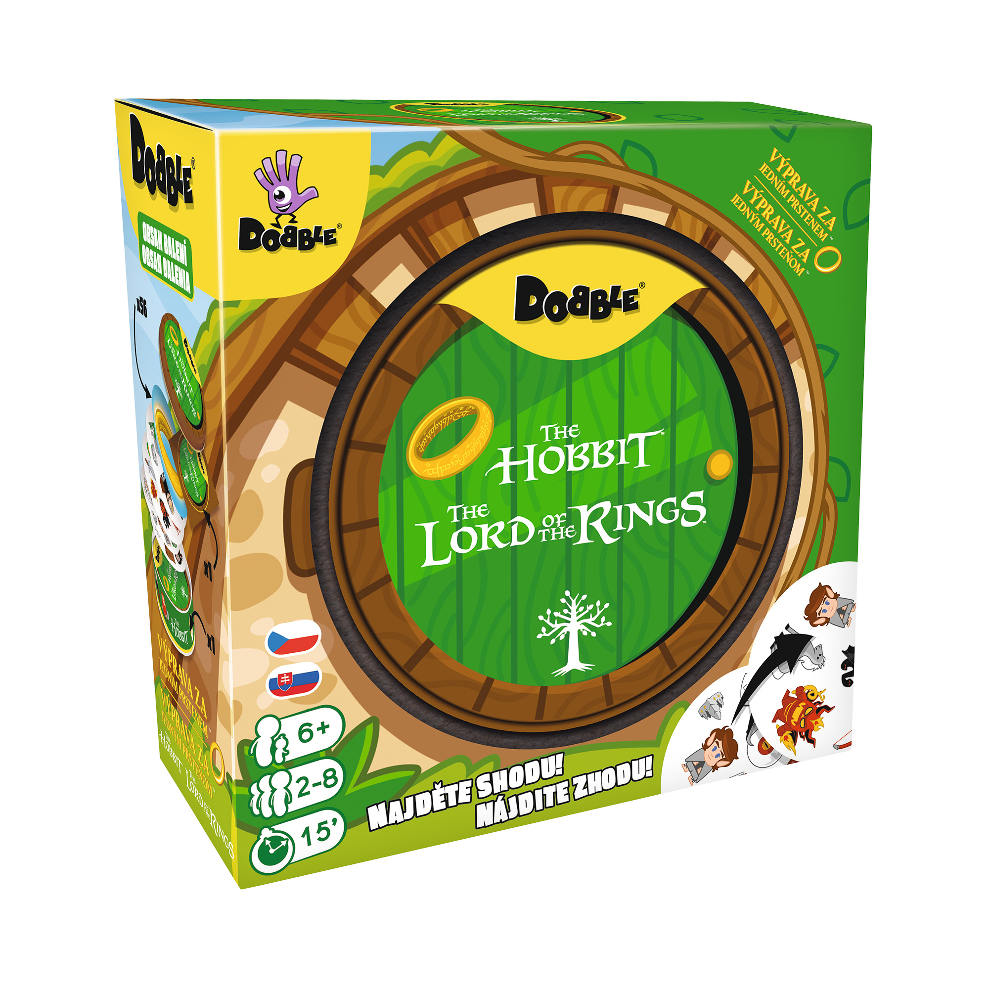 Dobble Výprava za Jedním prstenem Asmodee Blackfire