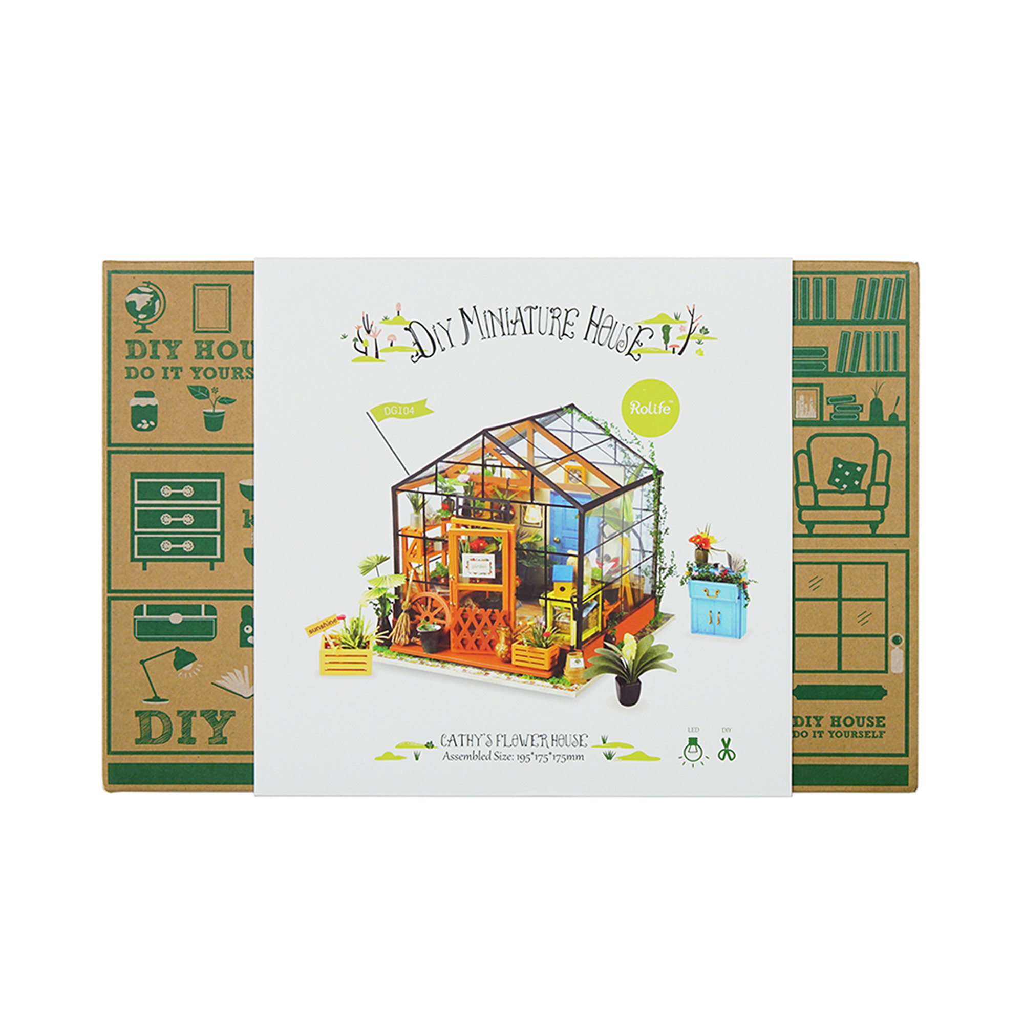 Domeček - Skleník Robotime - Obrázek 2