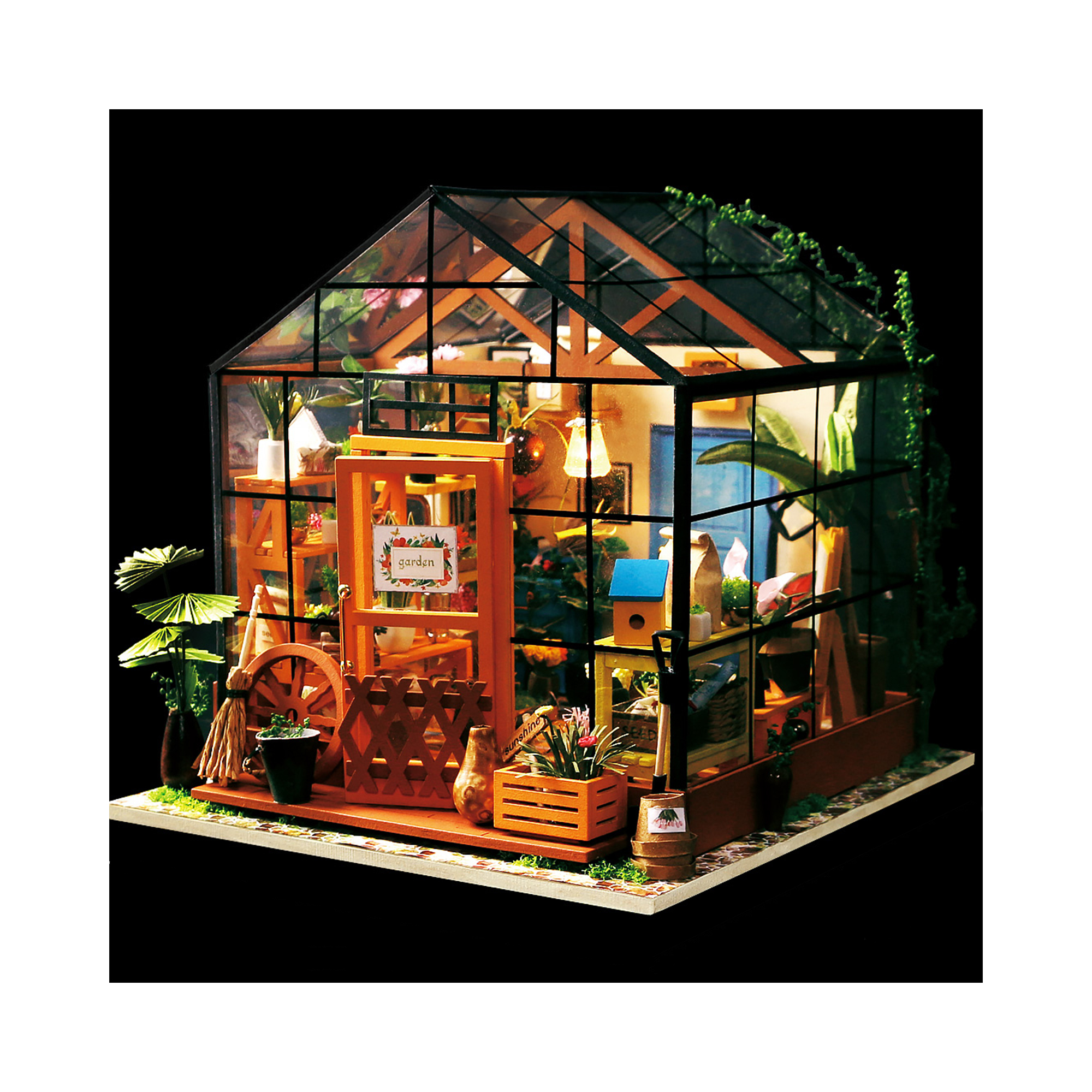 Domeček - Skleník Robotime - Obrázek 3