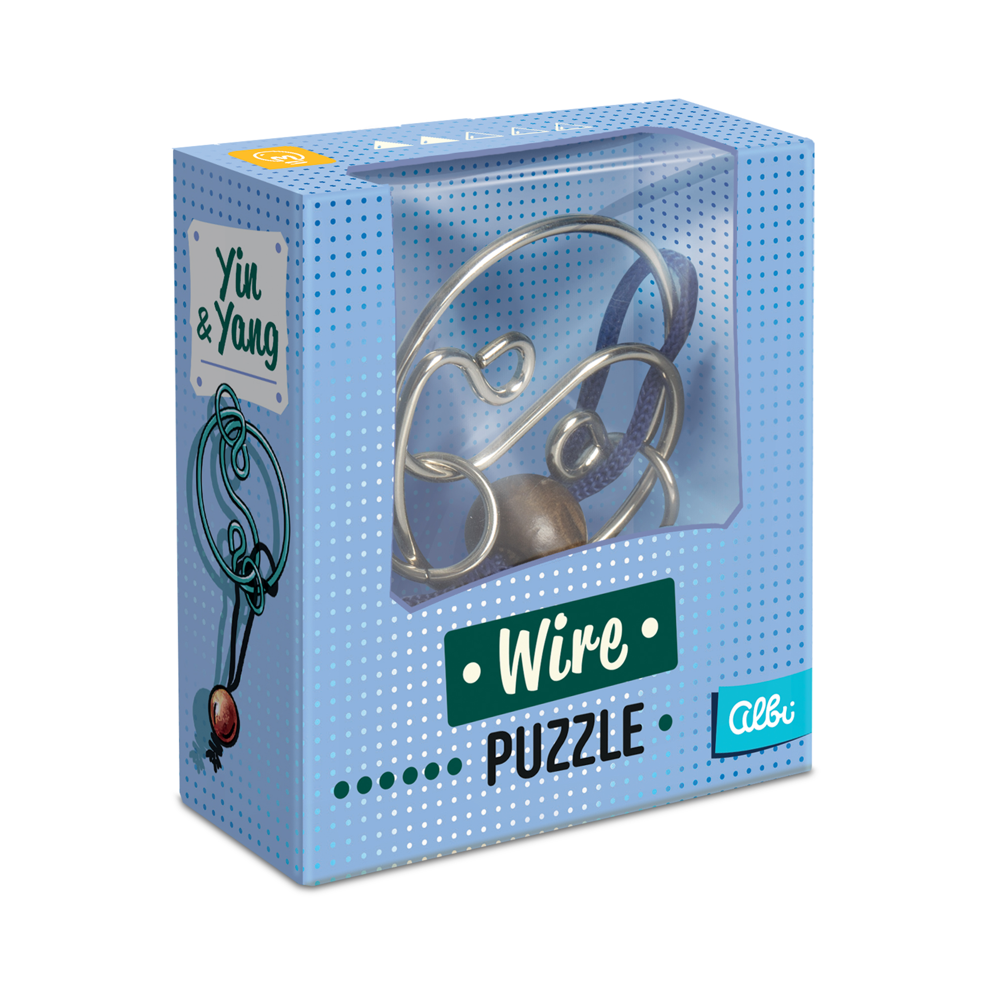 Drátěný hlavolam - Yin&Yang Albi